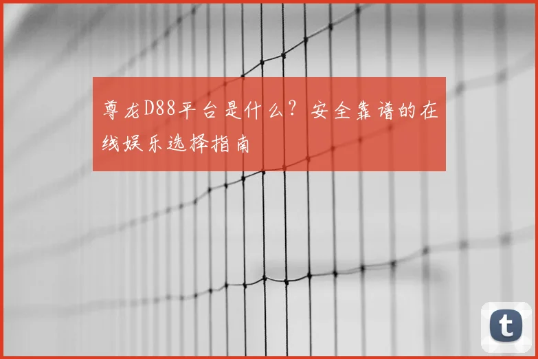 尊龙D88平台是什么？安全靠谱的在线娱乐选择指南